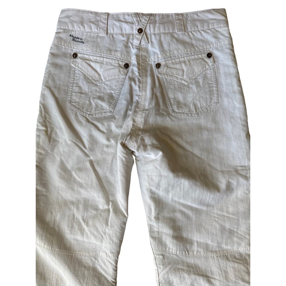 Obermeyer Hydro Block white youth ski snowboard pants youth 12 years - Picture 11 of 14